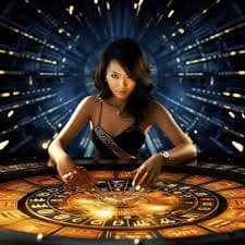 Asia Gaming professional live dealer studio on sinartogel 09 showing multi-camera blackjack table setup