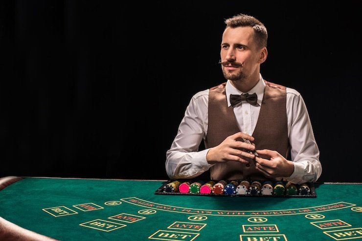 sinartogel 09 live baccarat table with dealer and prize payout display